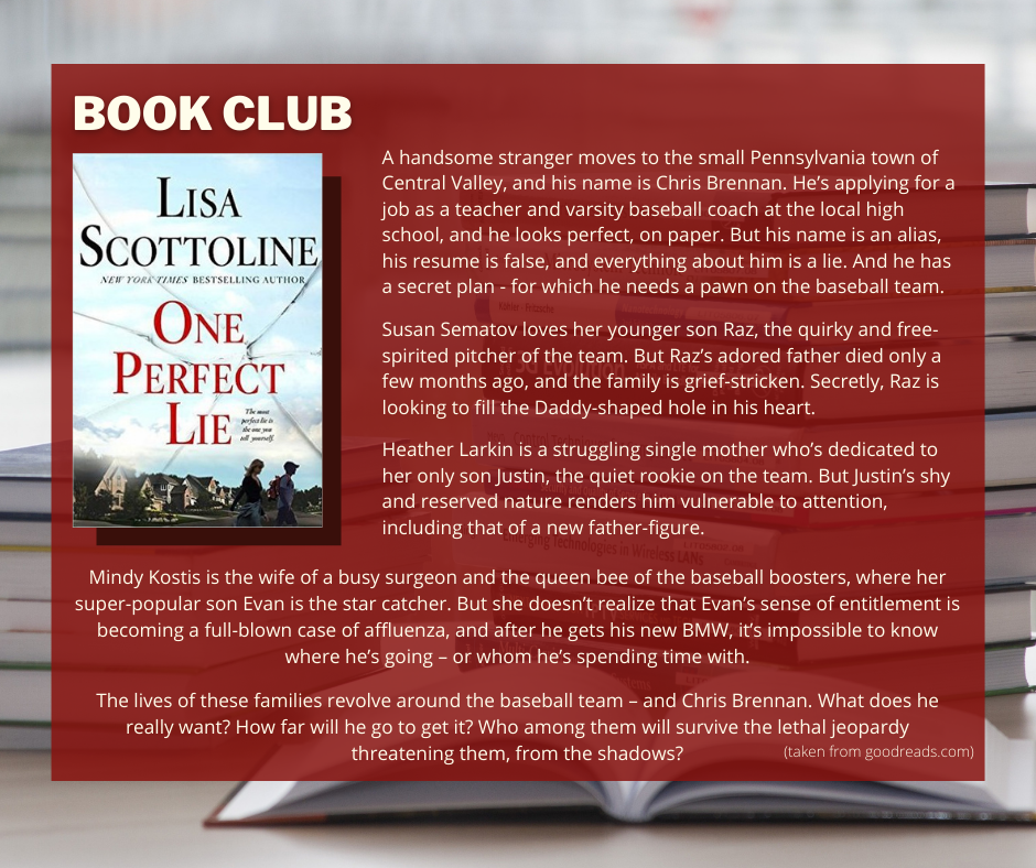 One Perfect Lie Book Cover Image & Blurb