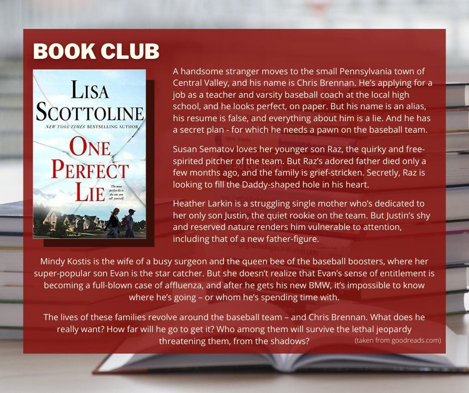 One Perfect Lie One Perfect Lie Book Cover Image & Blurb